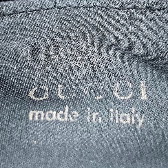 Gucci Satin Mini Flap Mini Handbag in Black - Picture 12 of 14